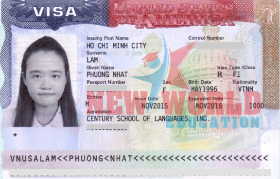 visa du học mỹ