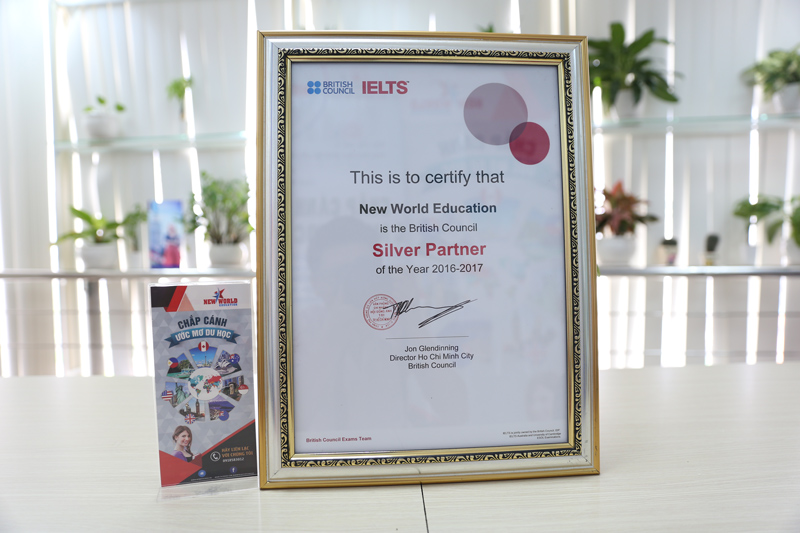 British Council Silver Partner Of The Year 2016 - 2017