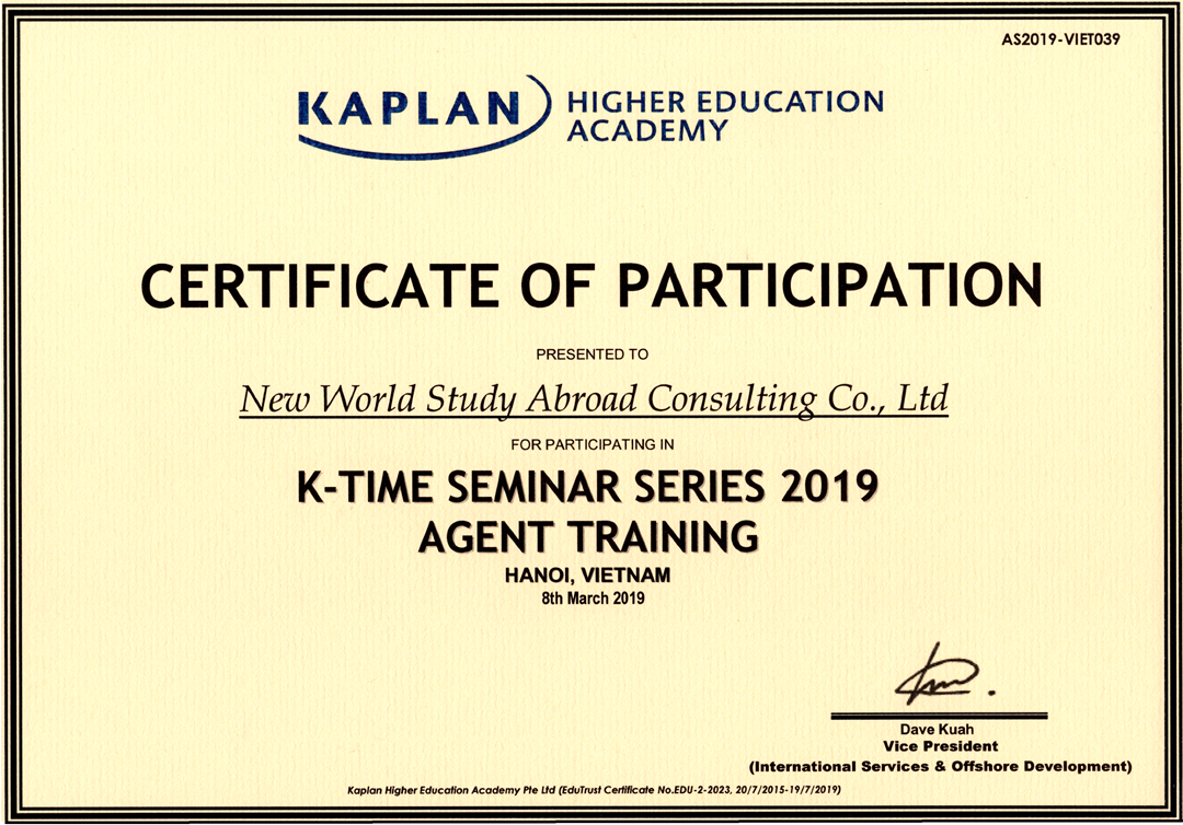 Kaplan Higher Education Academy - Singapore
