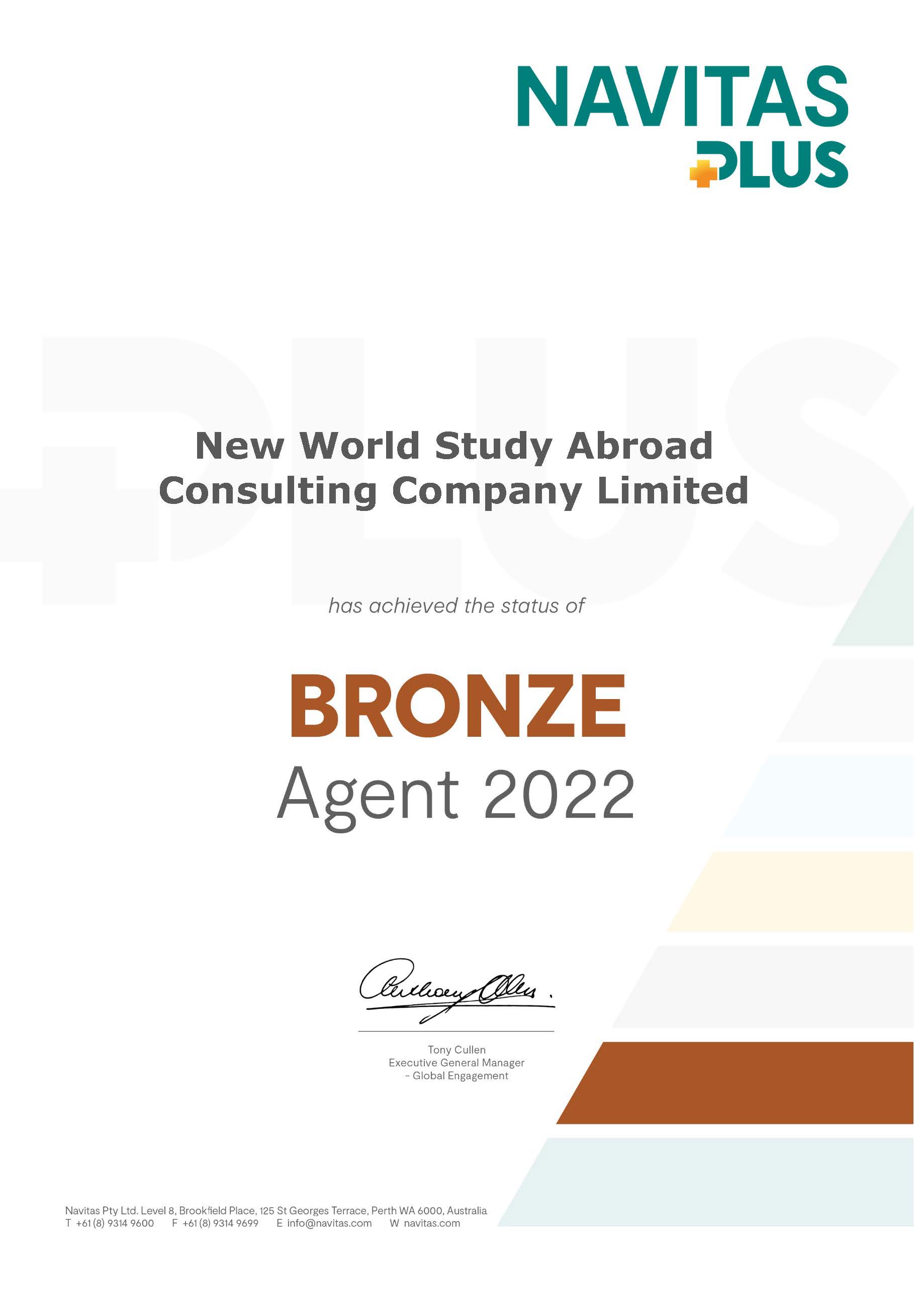 Navitas - Bronze Agent 2022