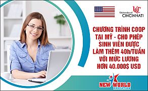 Chương trình Co-op và cập nhật học bổng kì tuyển sinh năm 2019 tại University of Cincinnati