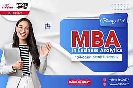 Du học ngành hot – Du học Mỹ chương trình MBA in Business Analytics tại Robert Morris University