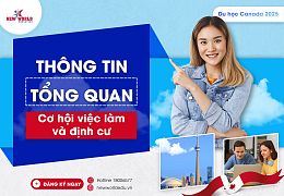 Du học Canada 2025 - Thông tin tổng quan, cơ hội việc làm và định cư