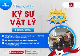 Du học Canada ngành Kỹ sư Vật lý tại Kwantlen Polytechnic University – Cơ hội học bổng hấp dẫn và PGWP lên đến 3 năm