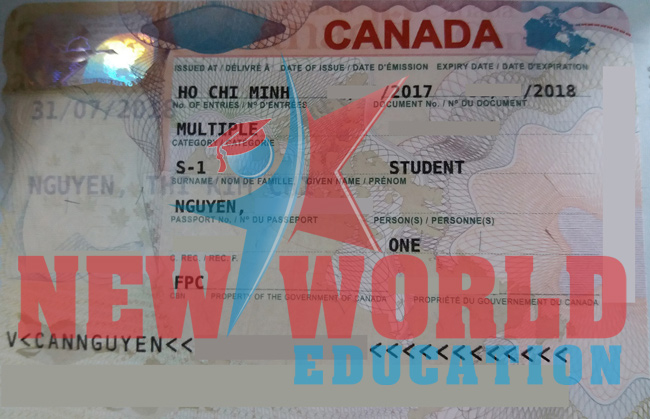 VISA DU HOC CANADA