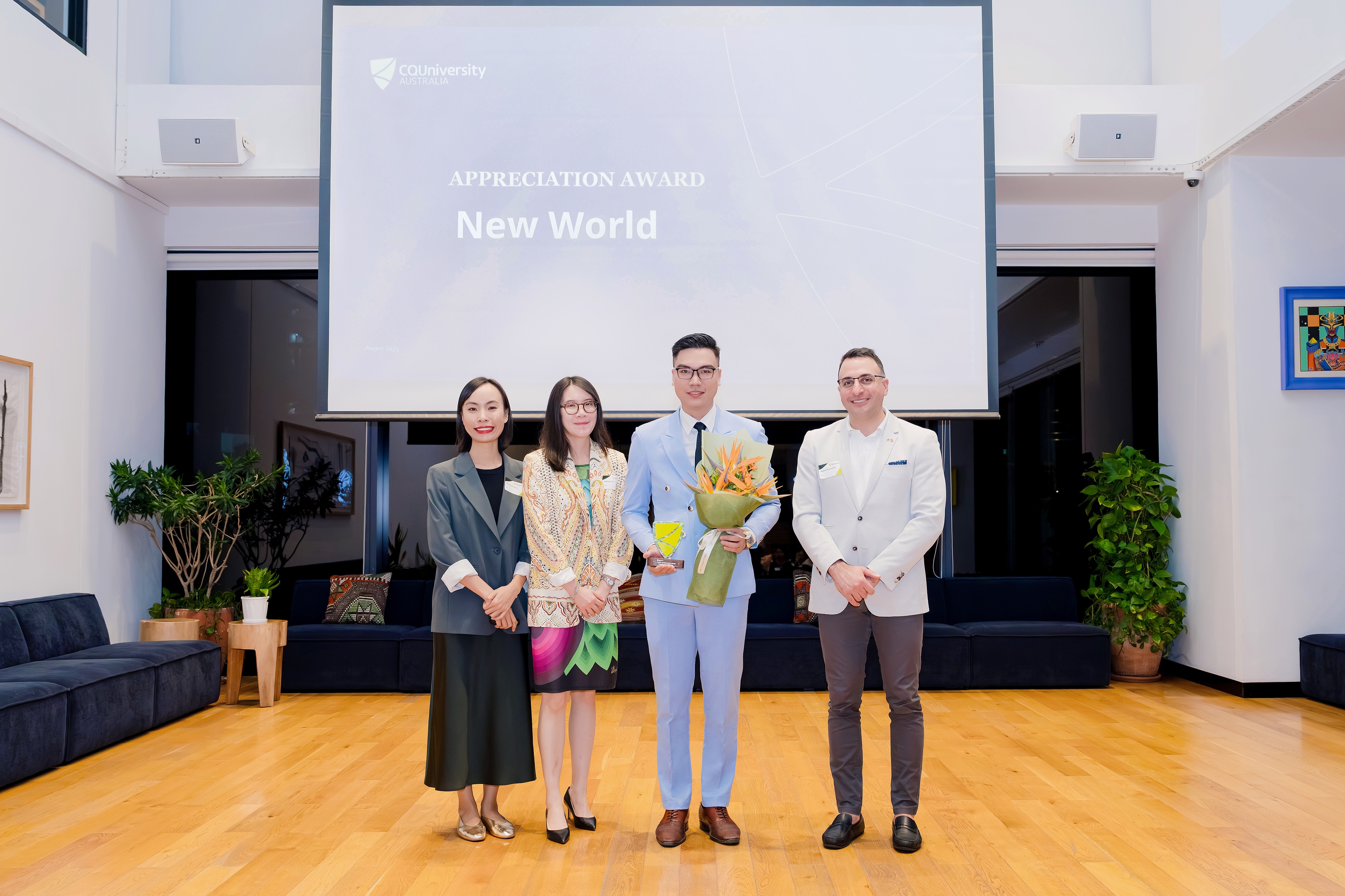 Agent Appreciation Award 2025 from CQUniversity Australia