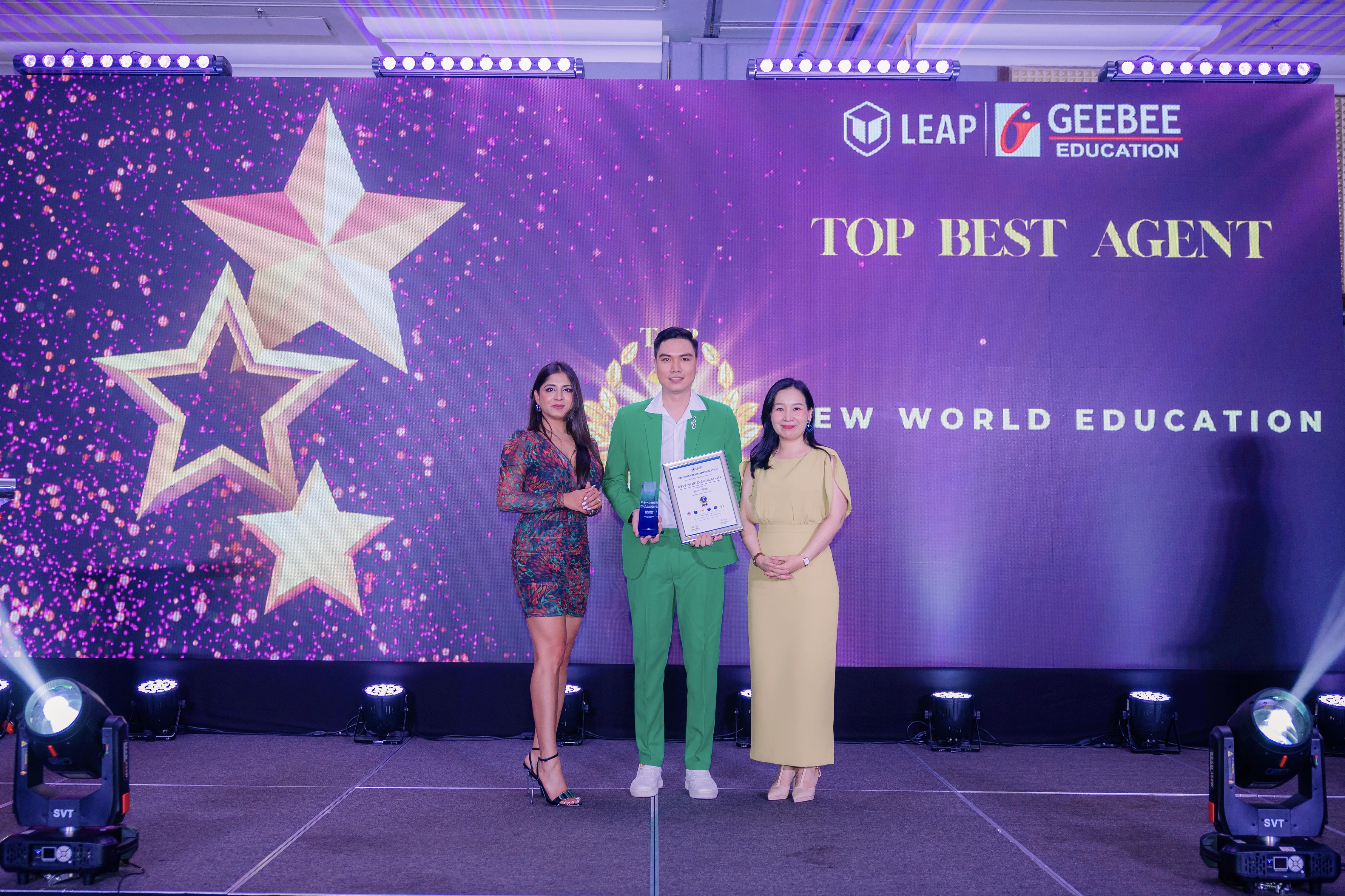 TOP Performing Agent Award 2024 - LEAP Geebee