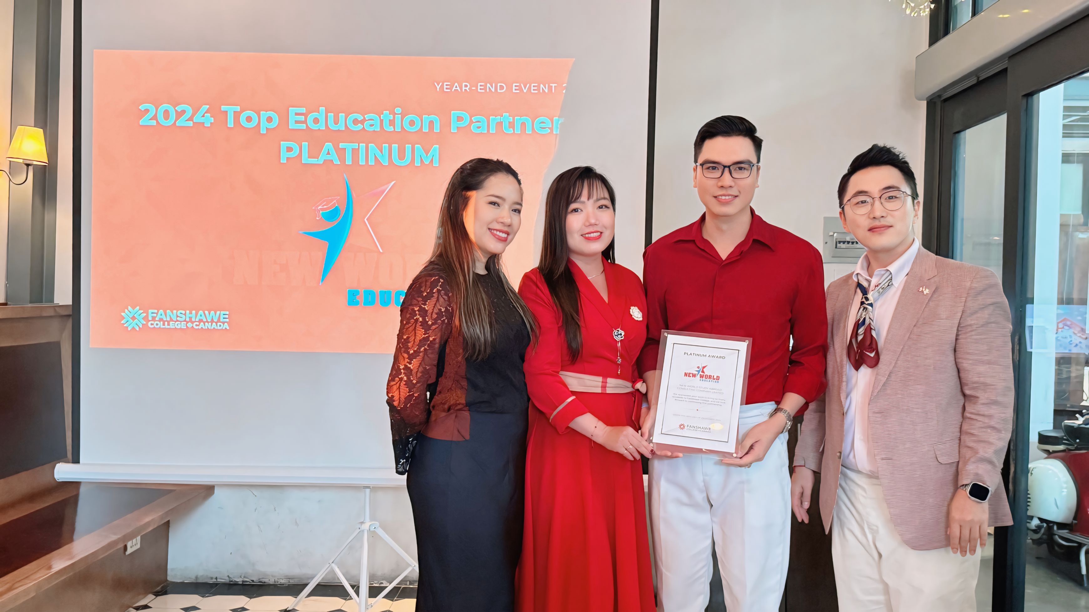 Fanshawe College - Platinum Award 2024