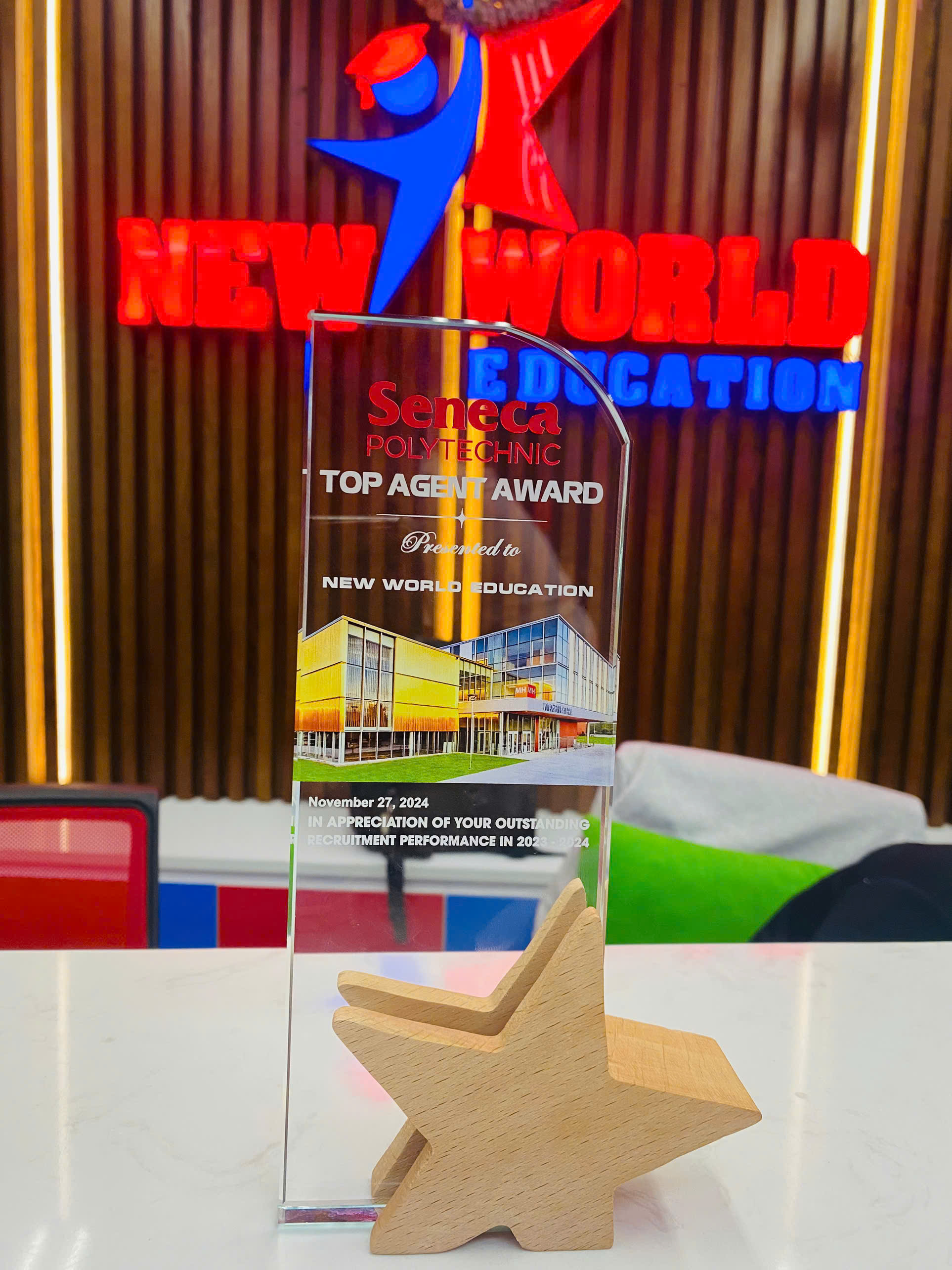 Seneca Polytechnic - Top Agent Award 2024