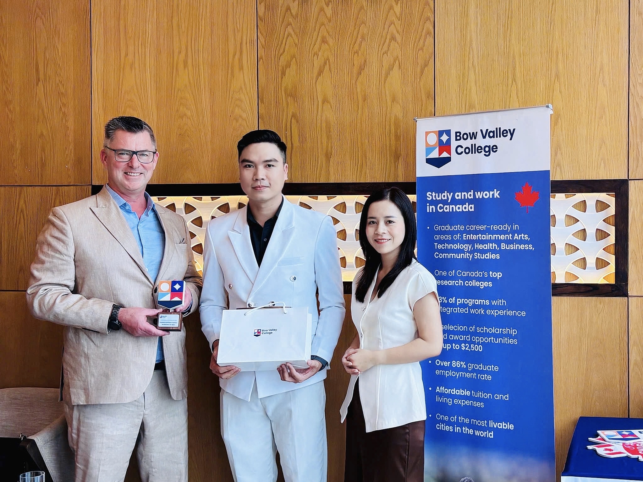 Bow Valley College - Certificate of Appreciation 2025