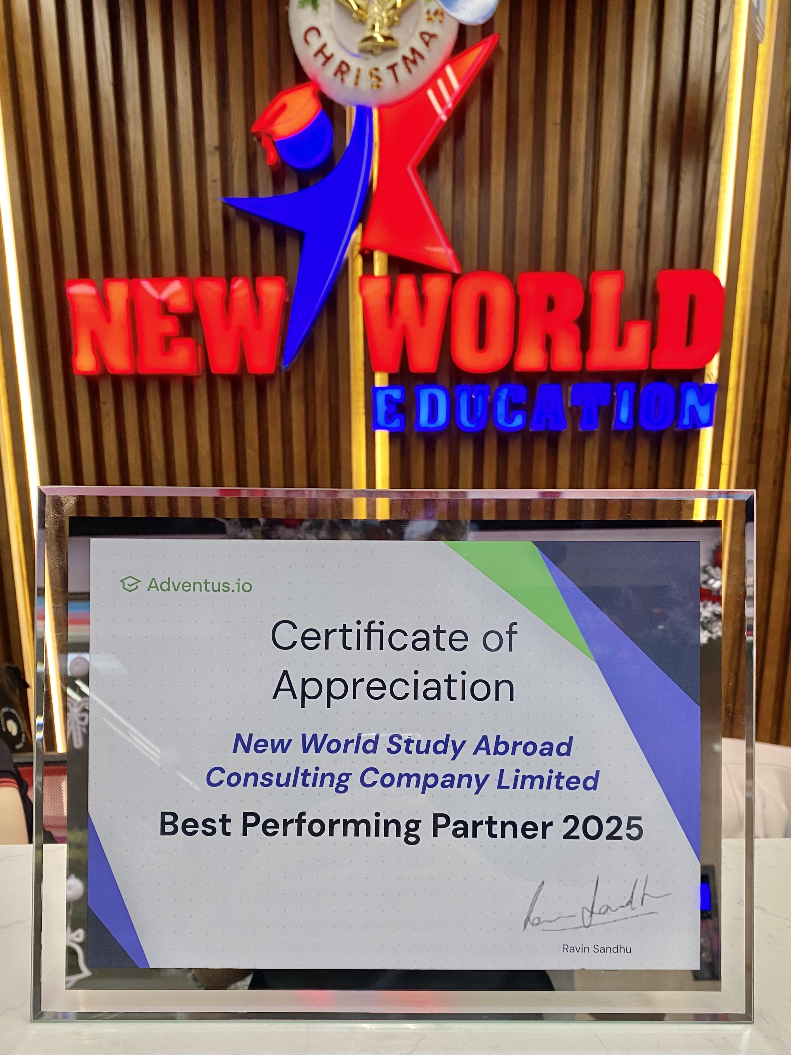 Adventus - Best Performing Partner 2025