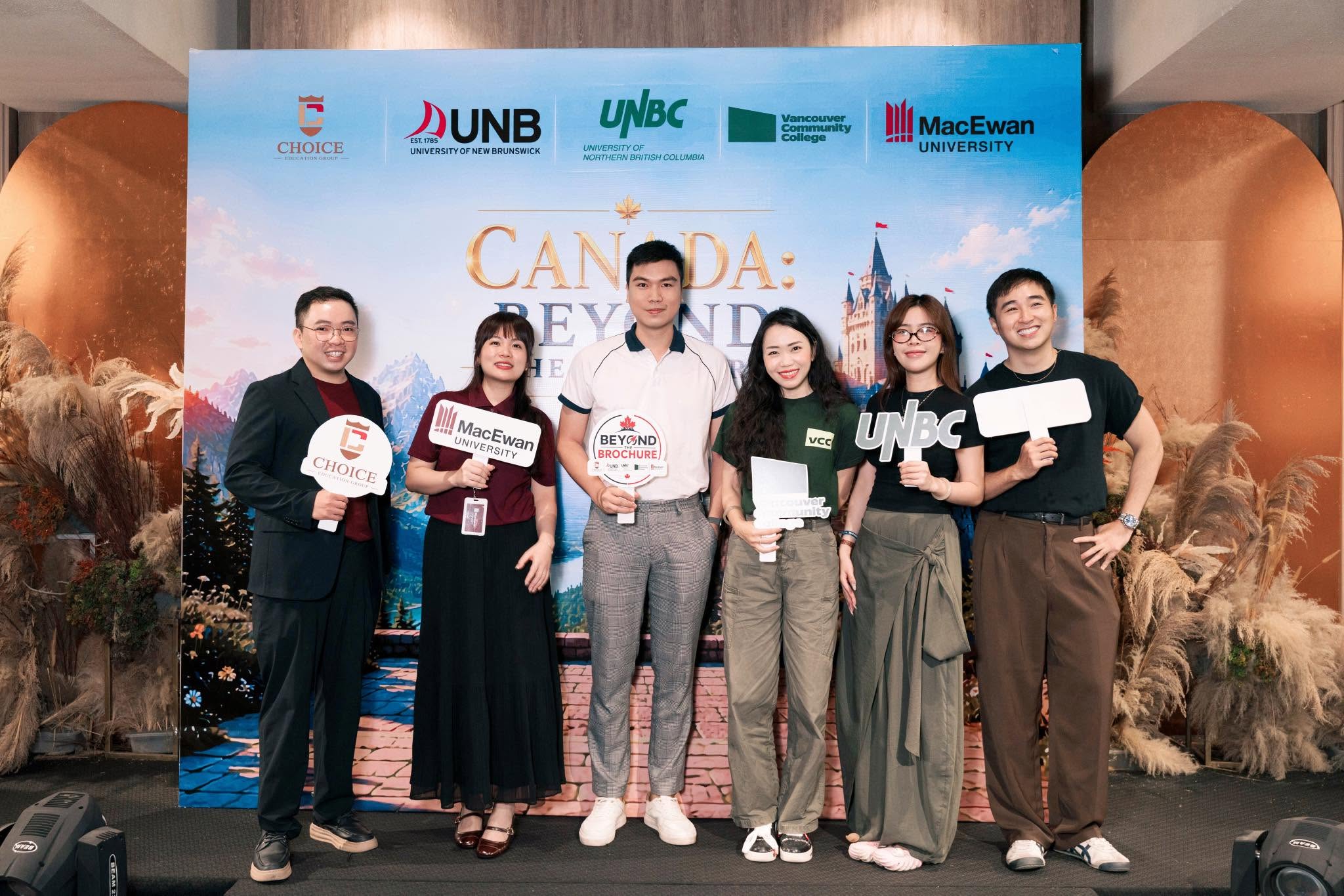Canada Beyond the Brochure with VCC, UNB, MacEwan, UNBC, Choice Education